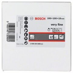  Lamellenschleifer für Edelstahl für Satinierer Bosch Vliesschleifwalze, für Satinierer 12376780