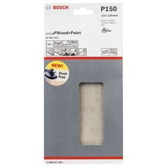  M480 Best for Wood and Paint Schleifnetze für Schwingschleifer Bosch Schleifblatt, für Exzenterschleifer 12375775