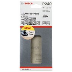  M480 Best for Wood and Paint Schleifnetze für Schwingschleifer Bosch Schleifblatt, für Exzenterschleifer 12375748