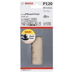  M480 Best for Wood and Paint Schleifnetze für Schwingschleifer Bosch Schleifblatt, für Exzenterschleifer 12375746