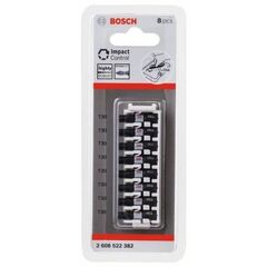  Impact Control Schrauberbits T Bosch Impact Control Insert Bits, 8-tlg. (8 x T30), für Schlagschrauber 12377022
