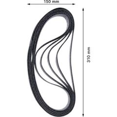  EXPERT N470 Schleifbänder für Bandschleifer Bosch EXPERT N470 Schleifband für Bandschleifer 40 x 760 mm, grob, 10-tlg., für Rohrbandschleifer. 12376740