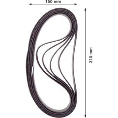  EXPERT N470 Schleifbänder für Bandschleifer Bosch EXPERT N470 Schleifband für Bandschleifer 40 x 760 mm, mittel, 10-tlg., für Rohrbandschleifer. 12376738