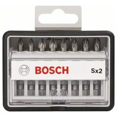  Schrauberbit-Sets Extra Hard Schrauberbitsets – Robust Line – PZ Bosch 8-tlg. Schrauberbit-Set, Robust Line, Sx PZ, Extra Hard-Ausführung, für Bohrmaschinen 12372351