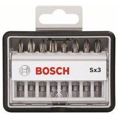  Schrauberbit-Sets Extra Hard Schrauberbitsets – Robust Line PZ und PH Bosch 8-tlg. Schrauberbit-Set, Robust Line, Sx PH/PZ, Extra Hard-Ausführung, für Bohrmaschinen 12372343