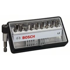  Schrauberbit- und Steckschlüssel-Sets Extra Hard Schrauberbitsets – Robust Line PZ, PH, T Bosch 18+1-tlg. Schrauberbit-Set, Robust Line, L PH/PZ/T/S/HEX, Extra Hard-Ausführung, für Bohrmaschinen 12372347