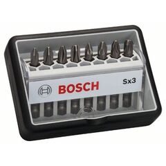  Schrauberbit- und Steckschlüssel-Sets Extra Hard Schrauberbitsets – Robust Line PZ und PH Bosch 8-tlg. Schrauberbit-Set, Robust Line, Sx PH/PZ, Extra Hard-Ausführung, für Bohrmaschinen 12372343