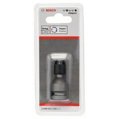  Impact Control Adapter für Steckdosen, 1/2-Zoll-Sechskantschaft Bosch Adapter zu Steckschlüsseleinsätze, für Schlagschrauber 12377147