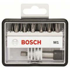  Schrauberbit-Sets Extra Hard Schrauberbitsets – Robust Line PZ und PH Bosch 12+1-tlg. Schrauberbit-Set, Robust Line, M PH/PZ/T, Extra Hard-Ausführung, für Bohrmaschinen 12372344