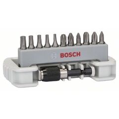  Schrauberbit-Sets Extra Hard Schrauberbit Mixed Sets, kompakt, für Schrauben verschiedener Art mit Universalmagnethalter Bosch 11-tlg. Schrauberbit-Set inkl. Bithalter PH/PZ/T, für Bohrmaschinen 12372357