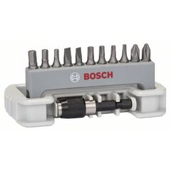  Schrauberbit-Sets Extra Hard Schrauberbit Mixed Sets, kompakt, für Schrauben verschiedener Art mit Universalmagnethalter Bosch 11-tlg. Schrauberbit-Set inkl. Bithalter PH/PZ/T/S/HEX, für Bohrmaschinen 12372359