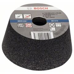  Konische Schleiftöpfe für Stein Bosch Schleiftopf, konisch-Stein/Beton, für große Winkelschleifer mit Spannmutter 12377380