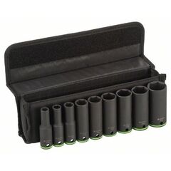  Schrauberbit- und Steckschlüssel-Sets 9-teilige Steckschlüssel-Sets Impact Control Bosch 9-tlg. Steckschlüssel-Set, 10–27 mm lang, für Schlagschrauber 12372331