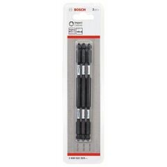  Schrauberbits Impact Control mit Doppelklinge, PZ-PZ Bosch Impact Control Schrauberbit-Set, 3-tlg., für Schlagschrauber 12377049