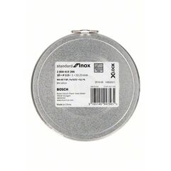  X-LOCK Trennscheiben Standard for Inox gerade Ausführung Bosch X-LOCK Standard for Inox 10 x 115 x 1 x 22,23 mm Trennscheibe gerade, für kleine Winkelschleifer 12377299