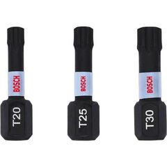  Schrauberbit-Packs Impact Control Internal Torx Bosch Impact Control T-Schrauberbits, 3‑teilig, für Schraubendreher 12377061