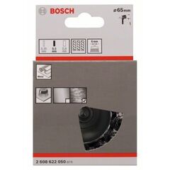  Gezopfte Topfbürsten Heavy for Metal für Bohrer Bosch Topfbürste 65 x 0,5 mm, gezopfter Stahldraht, für Dreh- und Schlagbohrer 12377434