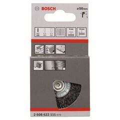  Gewellte Scheibenbürsten Clean for Metal für Bohrmaschinen Bosch Scheibenbürste 50 x 0,2 mm, gewellter Stahldraht, für Dreh- und Schlagbohrer 12377447