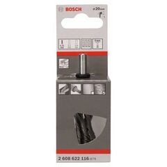  Heavy for Metal Gezopfte Pinselbürste für Bohrer Bosch Pinselbürste, 19 x 0,35 mm, gezopfter Stahldraht, für Dreh- und Schlagbohrer 12377466