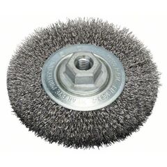  Gewellte Scheibenbürsten Clean for Metal für Winkelschleifer Bosch Scheibenbürste, 115 mm, gewellter Stahldraht, für kleine Winkelschleifer 12377423