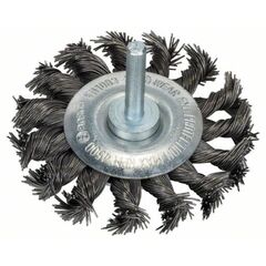  Gezopfte Scheibenbürsten Heavy for Metal für Bohrmaschinen Bosch Scheibenbürste 75 x 0,5 mm, gezopfter Stahldraht, für Dreh- und Schlagbohrer 12377444