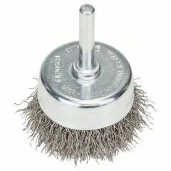 Gewellte Topfbürsten Clean for Inox für Bohrer Bosch Topfbürste 50 x 0,3 mm, gewellter rostfreier Stahldraht, für Dreh- und Schlagbohrer 12377439