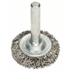  Gewellte Scheibenbürsten Clean for Inox für Bohrmaschinen Bosch Scheibenbürste 30 x 0,3 mm, gewellter rostfreier Stahldraht, für Dreh- und Schlagbohrer 12377455