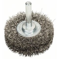  Gewellte Scheibenbürsten Clean for Inox für Bohrmaschinen Bosch Scheibenbürste 50 x 0,2 mm, gewellter rostfreier Stahldraht, für Dreh- und Schlagbohrer 12377457