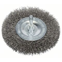  Gewellte Scheibenbürsten Clean for Inox für Bohrmaschinen Bosch Scheibenbürste 100 x 0,3 mm, gewellter rostfreier Stahldraht, für Dreh- und Schlagbohrer 12377453