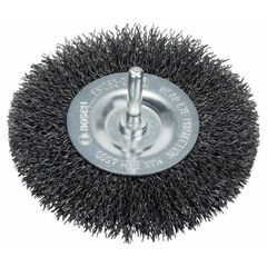  Gewellte Scheibenbürsten Clean for Metal für Bohrmaschinen Bosch Scheibenbürste 100 x 0,3 mm, gewellter Stahldraht, für Dreh- und Schlagbohrer 12377449