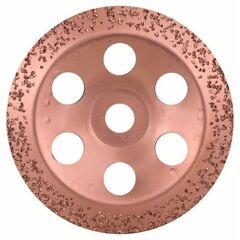  Carbide-Schleifköpfe, 22,23-mm-Bohrung für große Winkelschleifer Bosch Carbide-Topfscheibe, für große Winkelschleifer mit Spannmutter 12377395