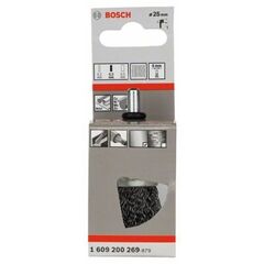  Clean for Metal Gewellte Pinselbürste für Bohrer Bosch Pinselbürste, 25 x 0,3 mm, gewellter Stahldraht, für Dreh- und Schlagbohrer 12377468