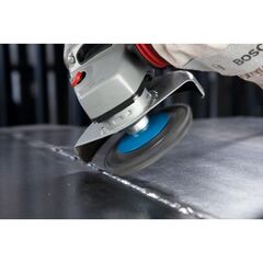  Heavy for Metal Gezopfte Kegelbürste für Winkelschleifer Bosch Kegelbürste, 100 mm, gezopfter Stahldraht, für kleine Winkelschleifer 12377428