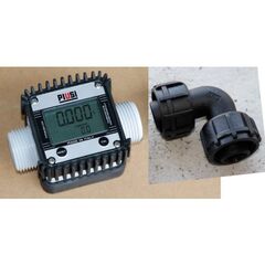  320 - Zubehör Pumpen Cemo Digitaler Durchflusszähler K24 Adblue, max. 100 l/min 12385268