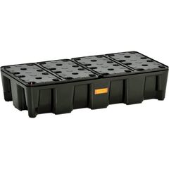  PE-Kleingebinde-/Laborwannen HD Cemo PE-Auffangwanne 35 HD m. PE-Rost u. Zulassung, 80 x 40 x 18 cm 12383528