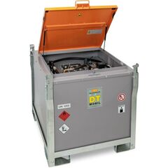  215 - Mobil-Tankstellen Stahl Cemo DT-Mobil PRO ST 980 Basic, E-Pumpe Cematic DUO 24/12 V 12384214