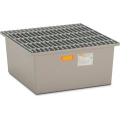  105 - Auffangwannen GFK Cemo GFK-Auffangwanne 220 l m. GFK-Gitterrost, m. Zulassung, 85x85x40 cm 12383692
