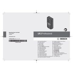  Messtechnik Empfänger Bosch Hochleistungsempfänger LR 2 12369579