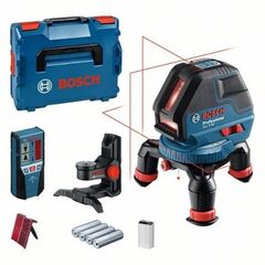  Linienlaser Bosch Linienlaser GLL 3-50, mit Laser-Empfänger LR2, Universalhalterung BM1, L-BOXX 12369567