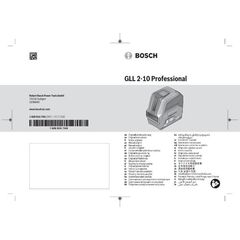 Messtechnik Linienlaser Bosch Linienlaser GLL 2-10 12369561