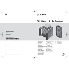  Rotationslaser Bosch Rotationslaser GRL 400 H, mit LR 1, Baustativ BT 170 HD und Messstab GR 240 12369552