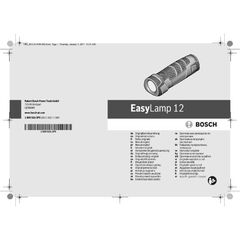  12-V-POWER FOR ALL-Akkusystem Bosch Akku-Taschenlampe EasyLamp 12 12377474