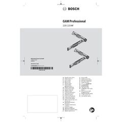  Winkel- und Neigungsmesser Bosch Winkelmesser GAM 220 12369607