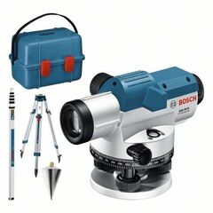  Optische Nivelliergeräte Bosch Optisches Nivelliergerät GOL 20 G, mit Baustativ BT 160, Messstab GR 500 12369596