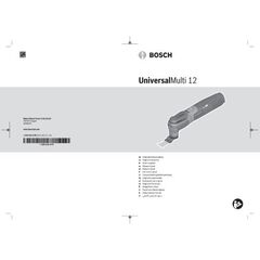  12-V-POWER FOR ALL-Akkusystem Bosch Akku-Multifunktionswerkzeug UniversalMulti 12 12377490