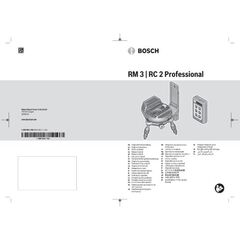  Messtechnik Zubehöre Bosch Drehhalterung RM 3 Professional 12369620