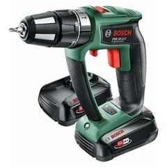  18-V-POWER FOR ALL-Akkusystem Bosch Akku-Zweigang-Schlagbohrschrauber PSB 18 LI-2 Ergonomic, mit 2 x PBA 18V 2.5 Ah 12377541