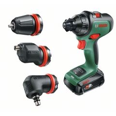  18-V-POWER FOR ALL-Akkusystem Bosch Akku-Zweigang-Bohrschrauber AdvancedDrill 18: 1x Akku, Winkel-/Exzenteraufsatz 12377507