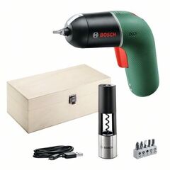  Akku-Geräte Kabelfreie Helfer für Haus und Garten Bosch Akku-Schrauber Lithium-Ionen IXO 6 Vino Set 12377606
