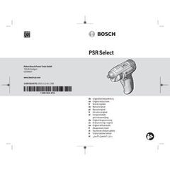  Akku-Geräte Kabelfreie Helfer für Haus und Garten Bosch Akku-Schrauber Lithium-Ionen PSR Select, mit Micro-USB-Kabel, Netzgerät 12377610